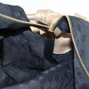 LOEWE Nappa Aire Anagram Hand Bag Leather Gold Tone Auth ep8639-20