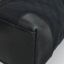 GUCCI GG Canvas Sherry Line Hand Bag Black White 002 1098 3444 Auth ep8642-10