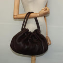 GUCCI Hand Bag Nylon Black Silver 000 0601 Auth ep8657-19