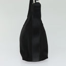 GUCCI Hand Bag Nylon Black Silver 000 0601 Auth ep8657-3