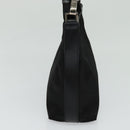 GUCCI Hand Bag Nylon Black Silver 000 0601 Auth ep8657-4