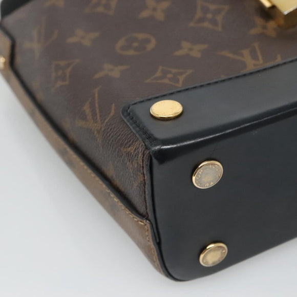 LOUIS VUITTON Monogram Reverse Bento Box PM Shoulder Bag M43518 LV Auth ep8677