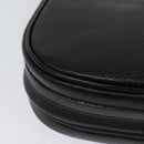 Burberrys Shoulder Bag Leather Black Gold Auth ep8683-12