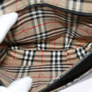 Burberrys Shoulder Bag Leather Black Gold Auth ep8683-16