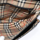 Burberrys Shoulder Bag Leather Black Gold Auth ep8683-17