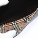 Burberrys Shoulder Bag Leather Black Gold Auth ep8683-19