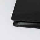 LOUIS VUITTON Epi Pochette Homme Clutch Bag Black Noir M52522 LV Auth ep8688-15