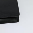 LOUIS VUITTON Epi Pochette Homme Clutch Bag Black Noir M52522 LV Auth ep8688-16