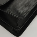 LOUIS VUITTON Epi Bicolor Free Run Shoulder Bag Black Blue M52415 LV Auth ep8692-15