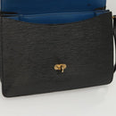 LOUIS VUITTON Epi Bicolor Free Run Shoulder Bag Black Blue M52415 LV Auth ep8692-22
