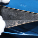 LOUIS VUITTON Epi Bicolor Free Run Shoulder Bag Black Blue M52415 LV Auth ep8692-28