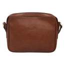 Burberrys Shoulder Bag Leather Brown Gold Auth ep8702-13