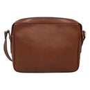 Burberrys Shoulder Bag Leather Brown Gold Auth ep8702-2