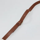 Burberrys Shoulder Bag Leather Brown Gold Auth ep8702-8