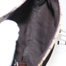 GUCCI GG Canvas Waist bag Beige Silver 131236 Auth ep8703-11