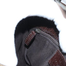 GUCCI GG Canvas Waist bag Beige Silver 131236 Auth ep8703-21