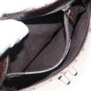 GUCCI GG Canvas Waist bag Beige Silver 131236 Auth ep8703-22