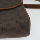 GUCCI GG Canvas Shoulder Bag Brown Gold 001 14 0712 Auth ep8705-11