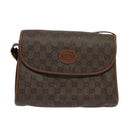 GUCCI GG Canvas Shoulder Bag Brown Gold 001 14 0712 Auth ep8705-2