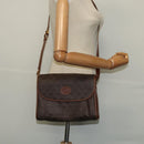 GUCCI GG Canvas Shoulder Bag Brown Gold 001 14 0712 Auth ep8705-21