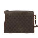 GUCCI GG Canvas Shoulder Bag Brown Gold 001 14 0712 Auth ep8705-3