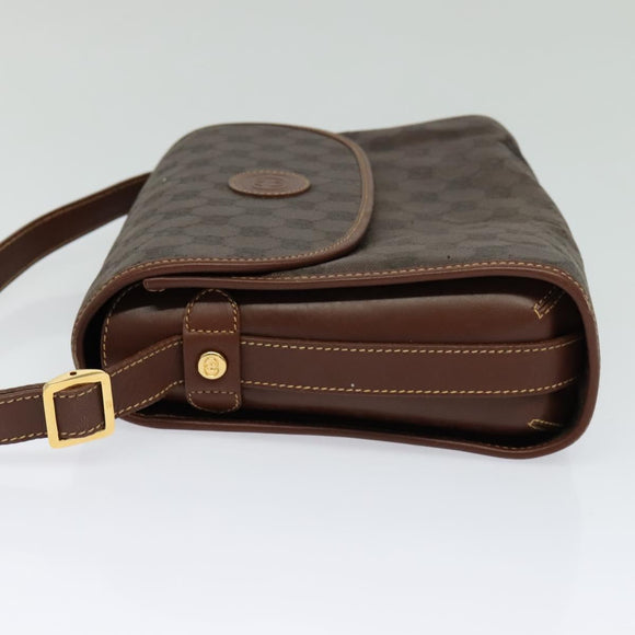 GUCCI GG Canvas Shoulder Bag Brown Gold 001 14 0712 Auth ep8705