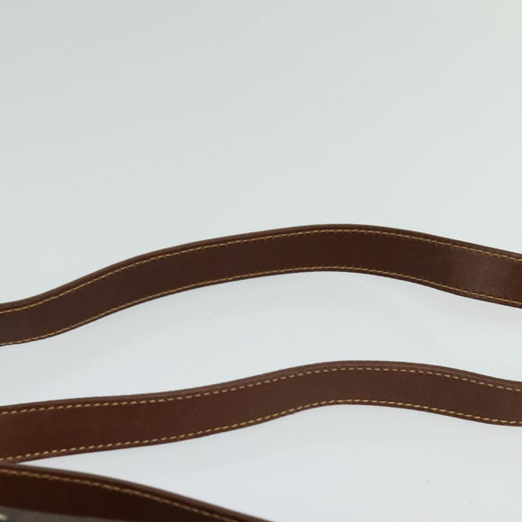 GUCCI GG Canvas Shoulder Bag Brown Gold 001 14 0712 Auth ep8705