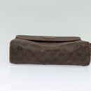 GUCCI GG Canvas Shoulder Bag Brown Gold 001 14 0712 Auth ep8705-9