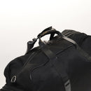 GUCCI Boston Bag Nylon 2way Black Silver 012 3754 0156 Auth ep8709-6