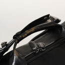 GUCCI Boston Bag Nylon 2way Black Silver 012 3754 0156 Auth ep8709-7