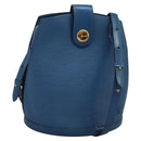 LOUIS VUITTON Epi Cluny Shoulder Bag Blue M52255 LV Auth ep8716-1