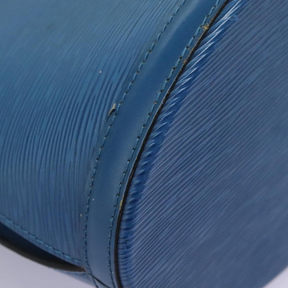 LOUIS VUITTON Epi Cluny Shoulder Bag Blue M52255 LV Auth ep8716