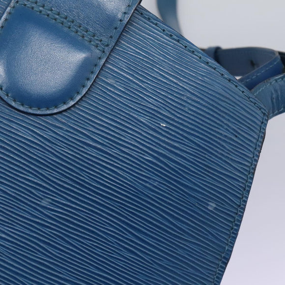 LOUIS VUITTON Epi Cluny Shoulder Bag Blue M52255 LV Auth ep8716