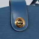 LOUIS VUITTON Epi Cluny Shoulder Bag Blue M52255 LV Auth ep8716-19