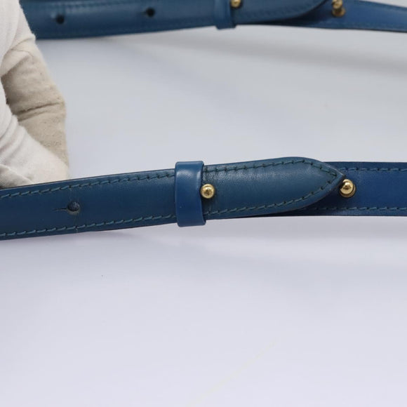 LOUIS VUITTON Epi Cluny Shoulder Bag Blue M52255 LV Auth ep8716