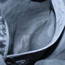 PRADA Tote Bag Nylon Black Silver Auth ep8720-11