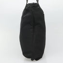PRADA Tote Bag Nylon Black Silver Auth ep8720-3