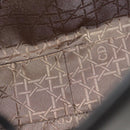 Christian Dior Maris Pearl Shoulder Bag Leather Black Silver Auth ep8734-10