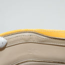 LOUIS VUITTON Monogram Vernis Houston Hand Bag Beige M91004 LV Auth ep8736-10