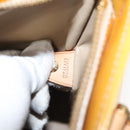 LOUIS VUITTON Monogram Vernis Houston Hand Bag Beige M91004 LV Auth ep8736-12