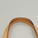 LOUIS VUITTON Monogram Vernis Houston Hand Bag Beige M91004 LV Auth ep8736-14