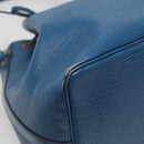 LOUIS VUITTON Epi Petit Noe Shoulder Bag Blue M44105 LV Auth ep8738-15