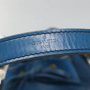 LOUIS VUITTON Epi Petit Noe Shoulder Bag Blue M44105 LV Auth ep8738-9