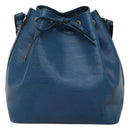 LOUIS VUITTON Epi Petit Noe Shoulder Bag Blue M44105 LV Auth ep8738-13