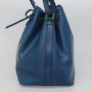 LOUIS VUITTON Epi Petit Noe Shoulder Bag Blue M44105 LV Auth ep8738-4