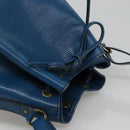 LOUIS VUITTON Epi Petit Noe Shoulder Bag Blue M44105 LV Auth ep8738-6
