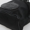 PRADA Hand Pouch Nylon Black Auth ep8754-10