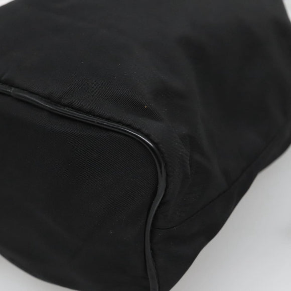 PRADA Hand Pouch Nylon Black Auth ep8754