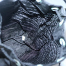 PRADA Hand Pouch Nylon Black Auth ep8754-17