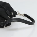 PRADA Hand Pouch Nylon Black Auth ep8754-7